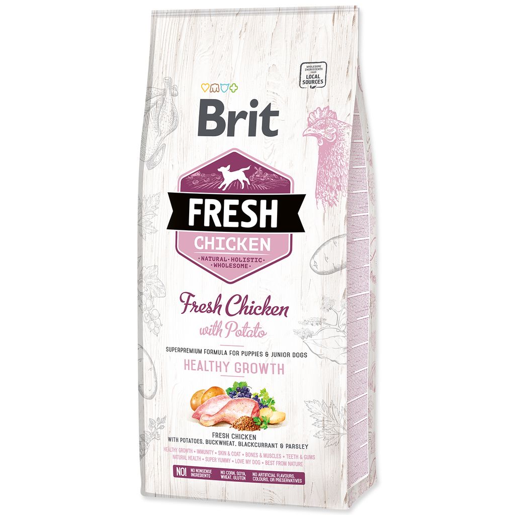 Brit 8595602530717, Šteňa, Kuracie mäso, Zemiakov, 12 kg Obrázok produktu 