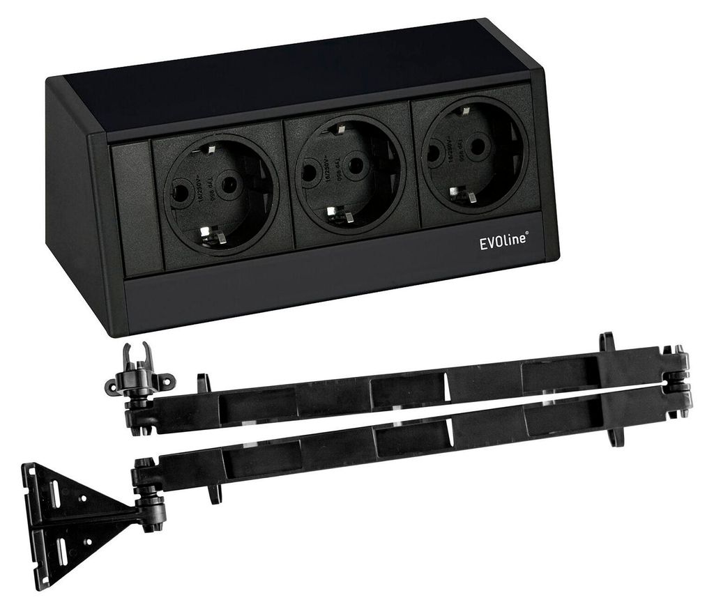 Presa di corrente Evoline R-Dock per cassetto con guida Immagine del prodotto 