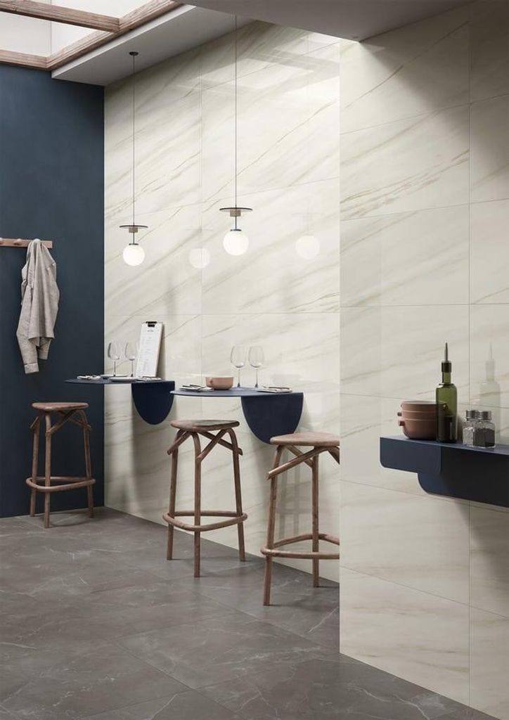 Fliesen Marmoroptik Weiss 30x60 cm CASA39 Casalgrande Padana Marmosmart