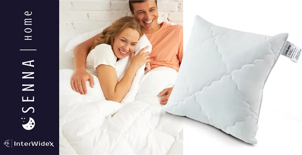Coussin 40x40 CLASSIC QUILTED Senna Home Blanc - Confort Durable - 3