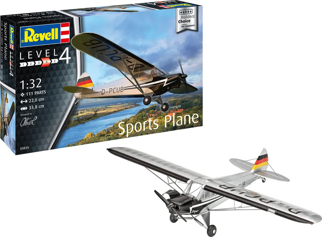 Maquette Revell Sports Plane 03960 - Avion de Voltige à Construire 1/72