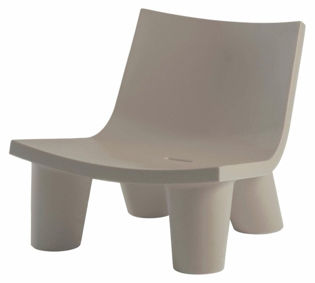 Low Lita Sessel, modernes Design, wetterfest, Innen- & Außenbereich, 78x70x80 cm