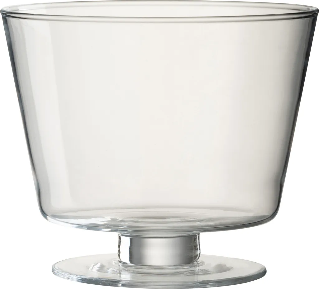 Vase Olivia J-Line transparent idéal pour centre de table de mariage