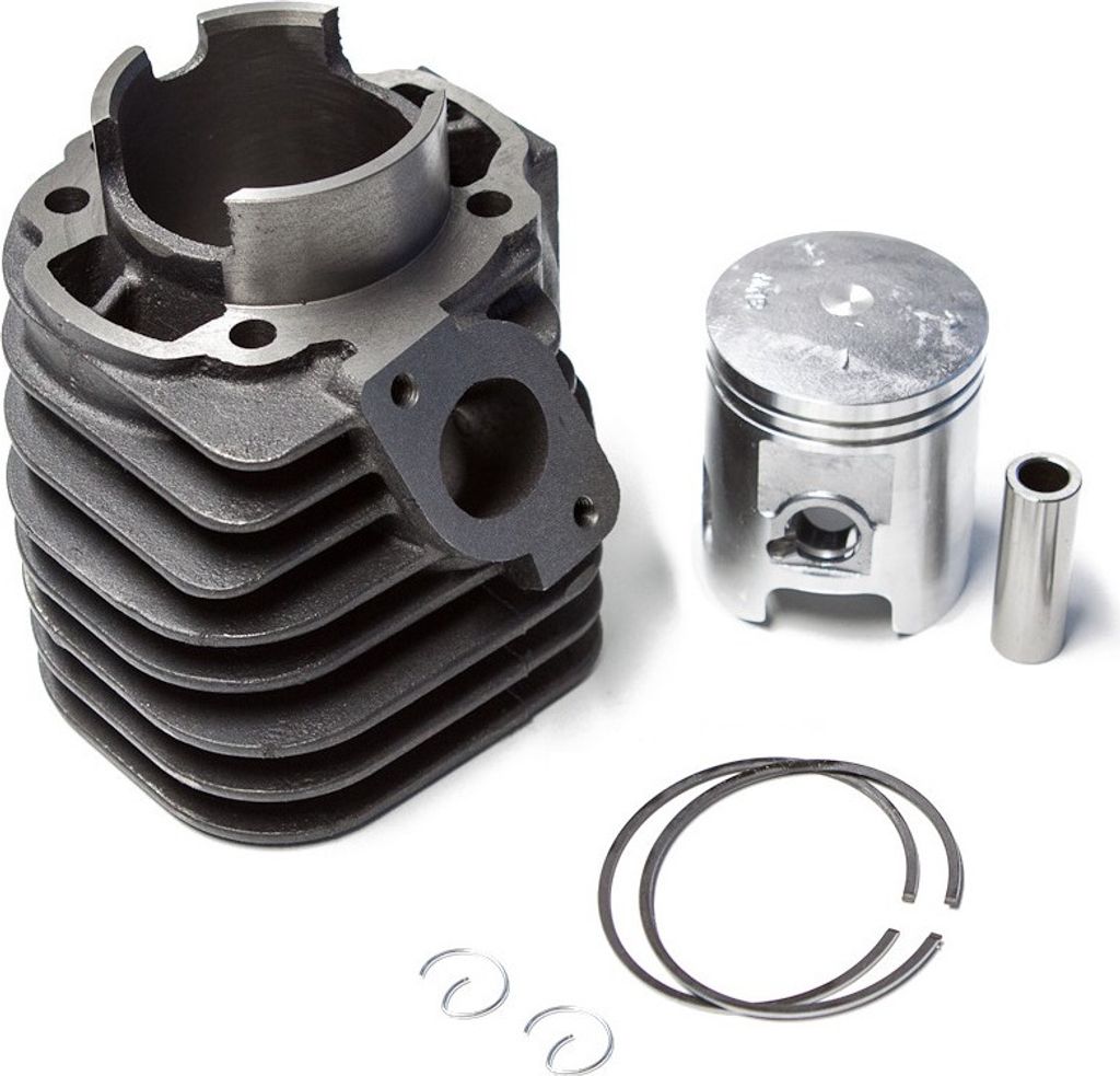 BestPrice Zylinder 100ccm Standard kompatibel mit Minarelli liegend 100 2-Takt (52mm), für Aerox Neos Bw's