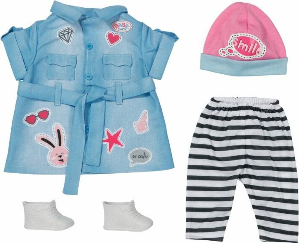 BABY born Deluxe Jeans Dress, Puppen-Kleiderset, 3 Jahr(e), Produktbild 