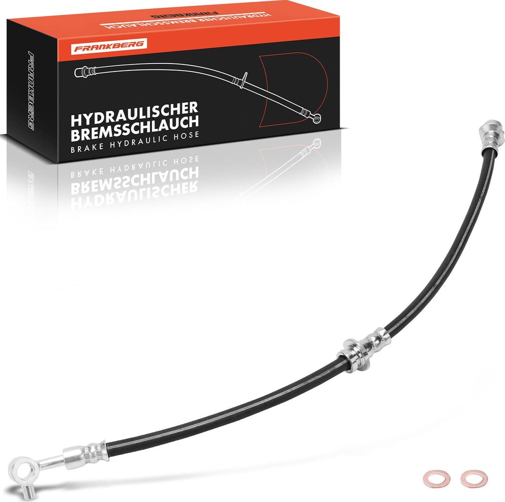 Frankberg 1x Bremsschlauch Bremsschläuche Vorderachse Rechts für Nissan X-Trail T30 2001-2013