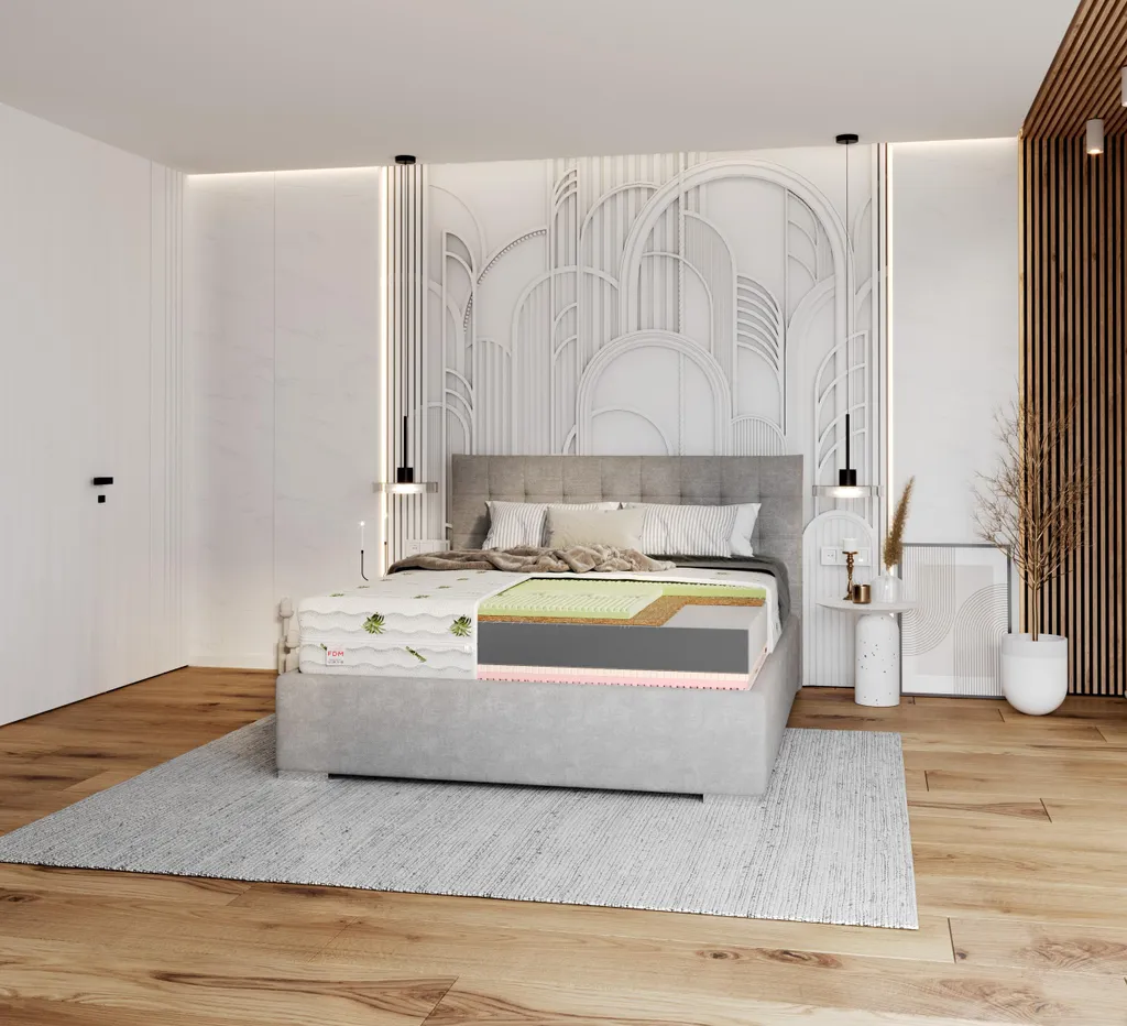 Matelas Réversible H3-H4 pour Mal de Dos - Mousse Mémoire et Coco 80x200 - 3