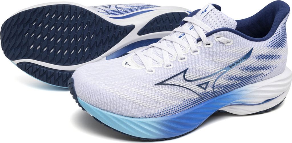 Mizuno Wave RIDER 28 Men | J1GC2403-01, Größe:US 11 - EU 44.5 - CM 29 - UK 10