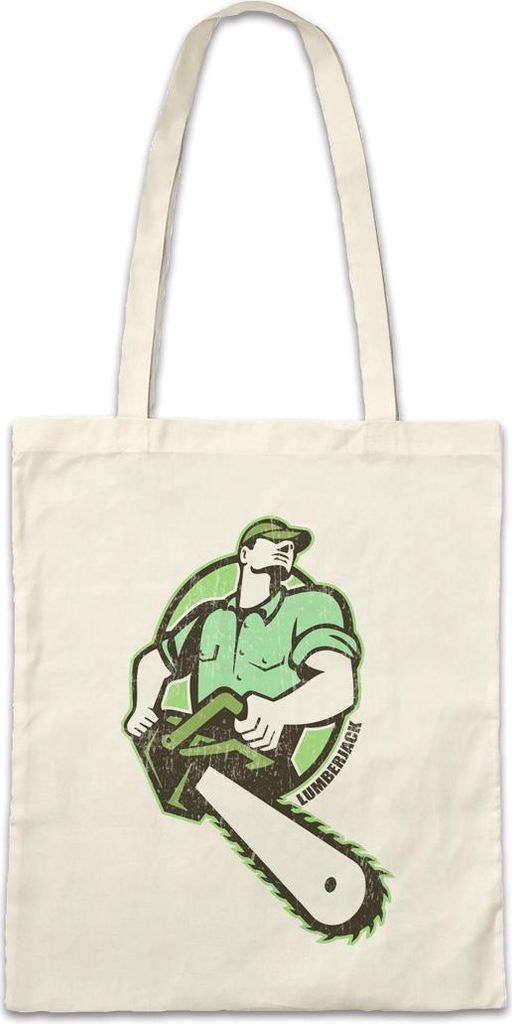 Urban Backwoods Lumberjack II, Stofftasche, Farbe: Beige
