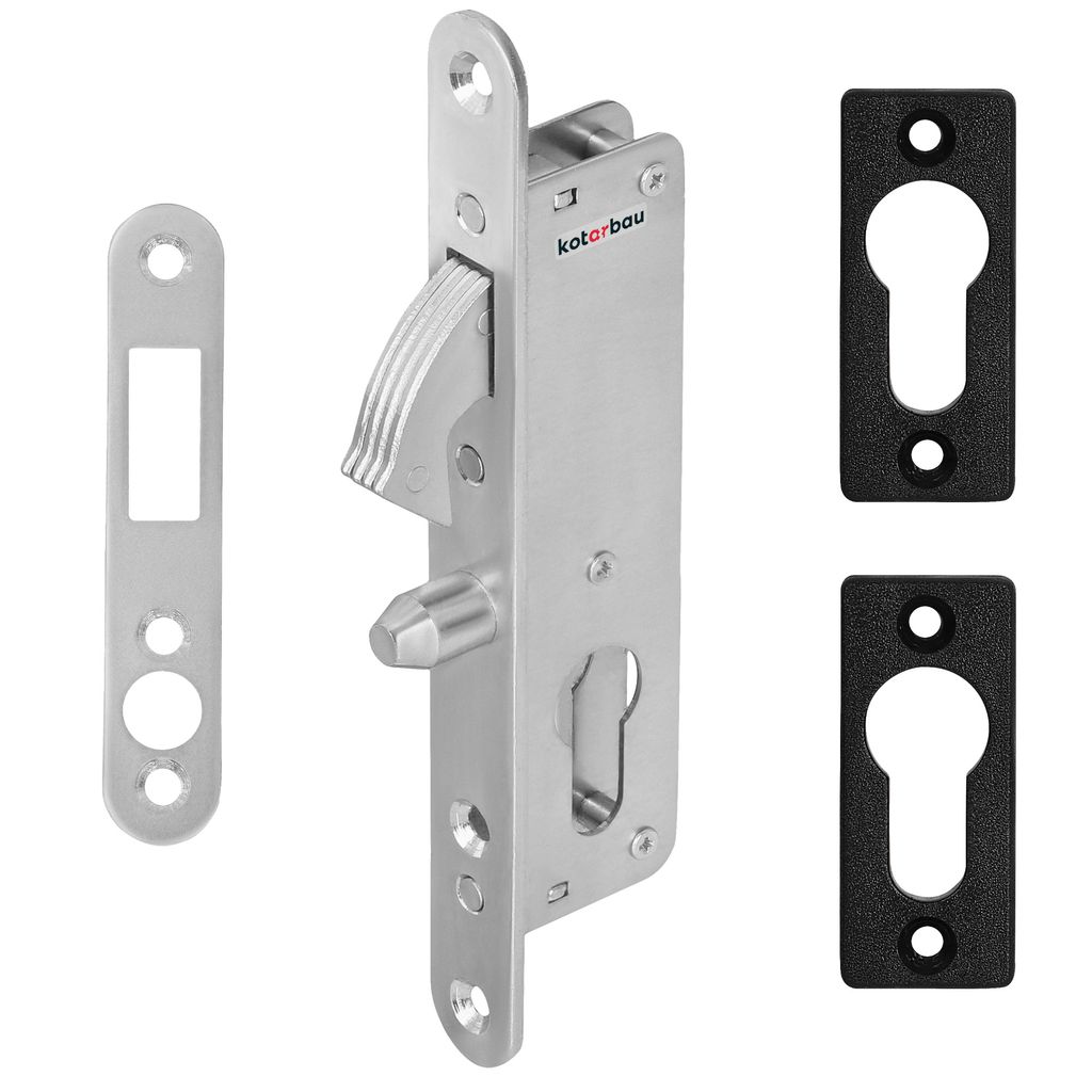 KOTARBAU® Hakenschloss Schiebetore Einsteckschloss H-35 Produktbild 