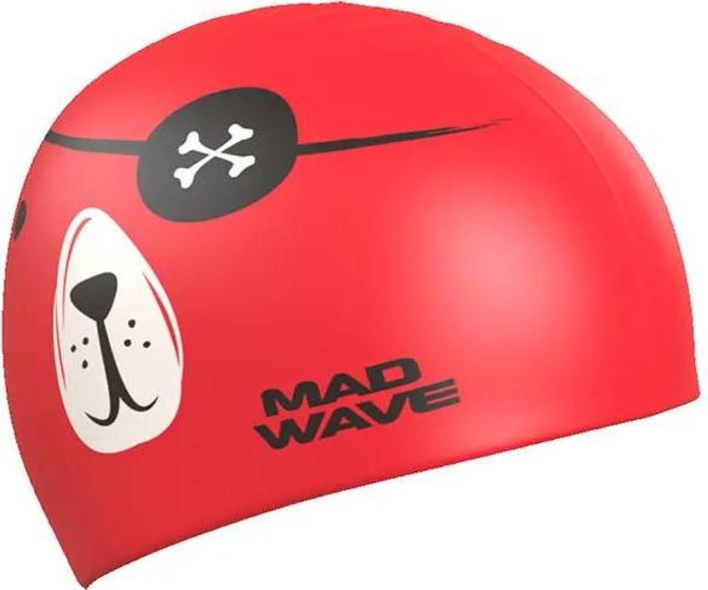 Madwave Pirate Junior-schwimmkappe Rot Rot One Size