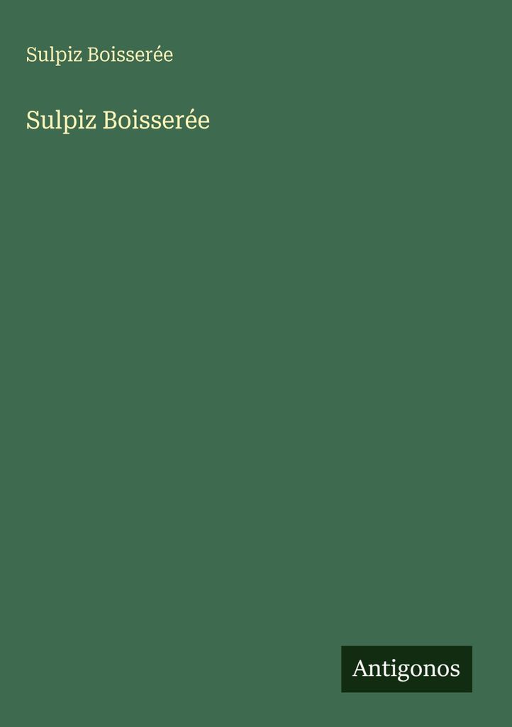 Sulpiz Boisserée