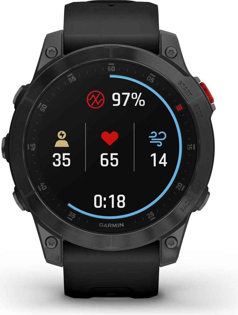 Garmin EPIX (Gen 2) schwarz/schiefergrau Titan Produktbild