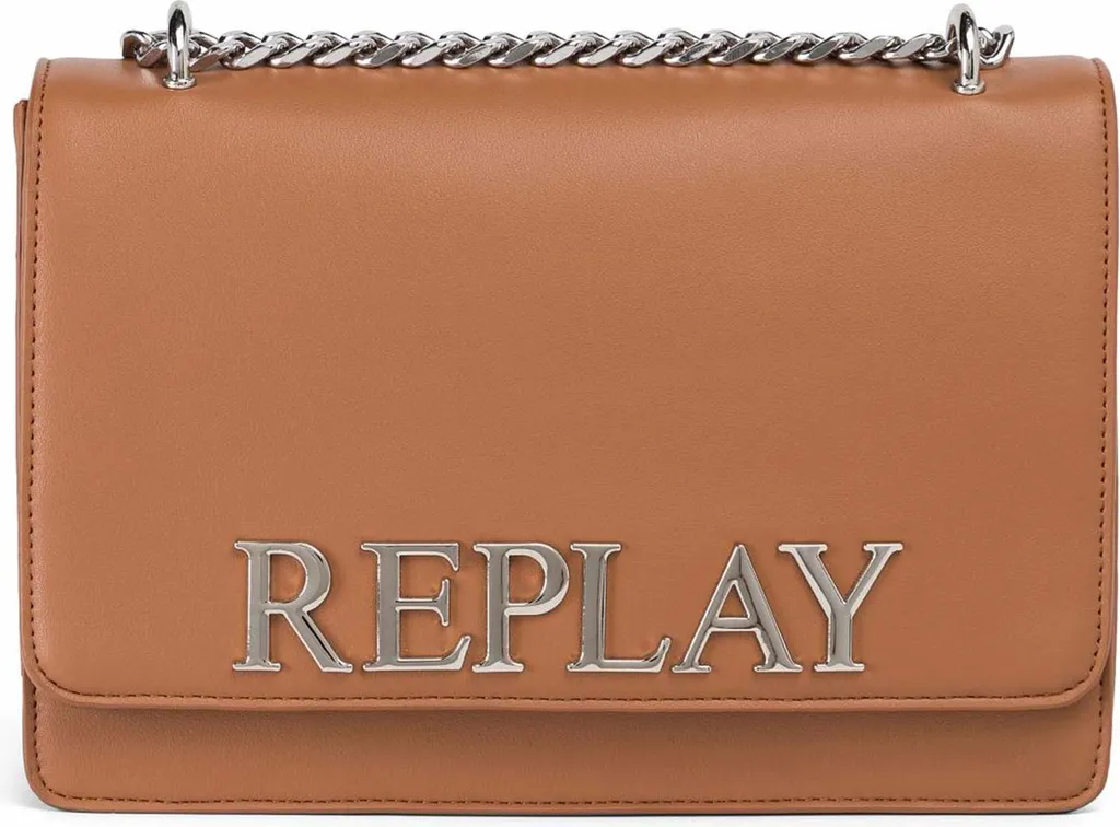Replay Borsa Marrone Caramel Cafe - Stile Vintage Crossbody Bag