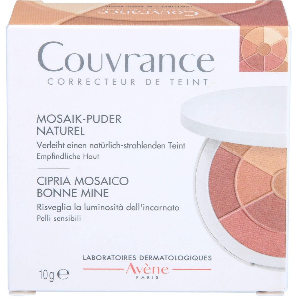 Avène Couvrance Mosaik-Puder Naturel, 10 g Puder Produktbild 