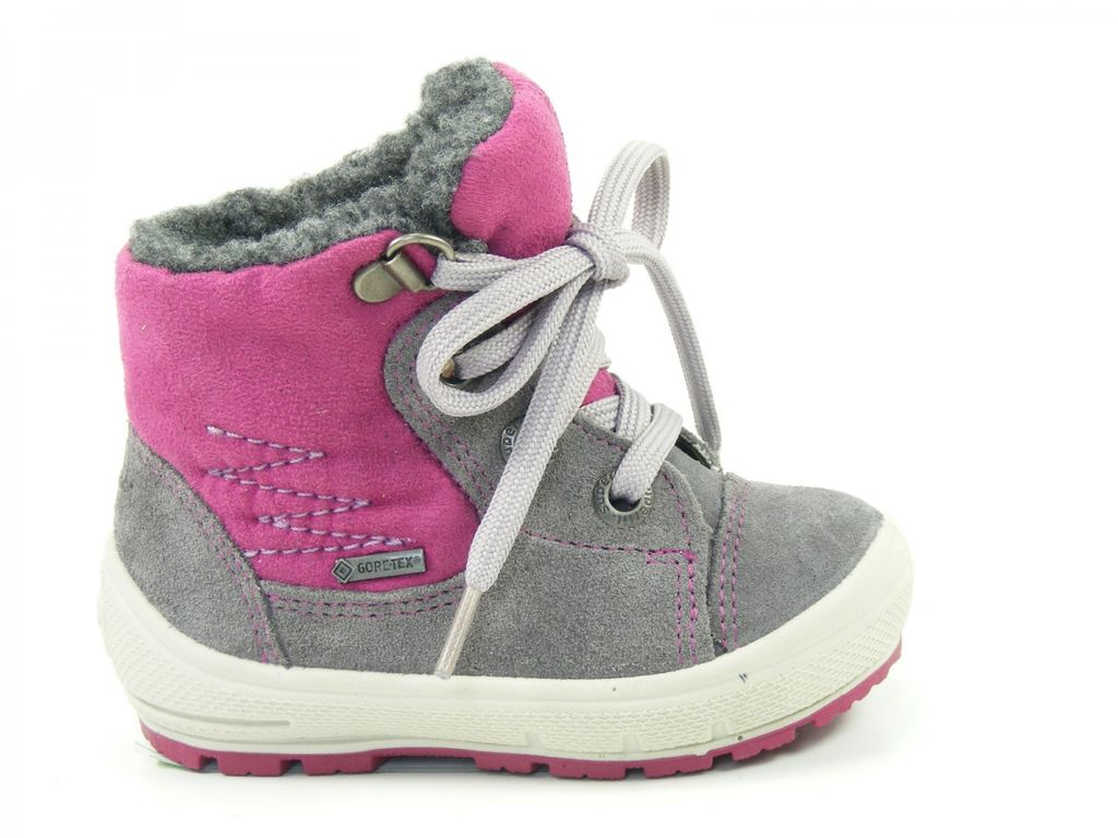 Superfit Schuhe Baby Stiefel Goretex Warmfutter Weite mittel Groovy 3-00310, Größe:19, Farbe:Grau