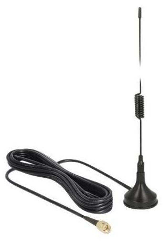DeLOCK 89613, Draußen, Schwarz, Mono, 2,5 m, 900 - 1800 Produktbild 