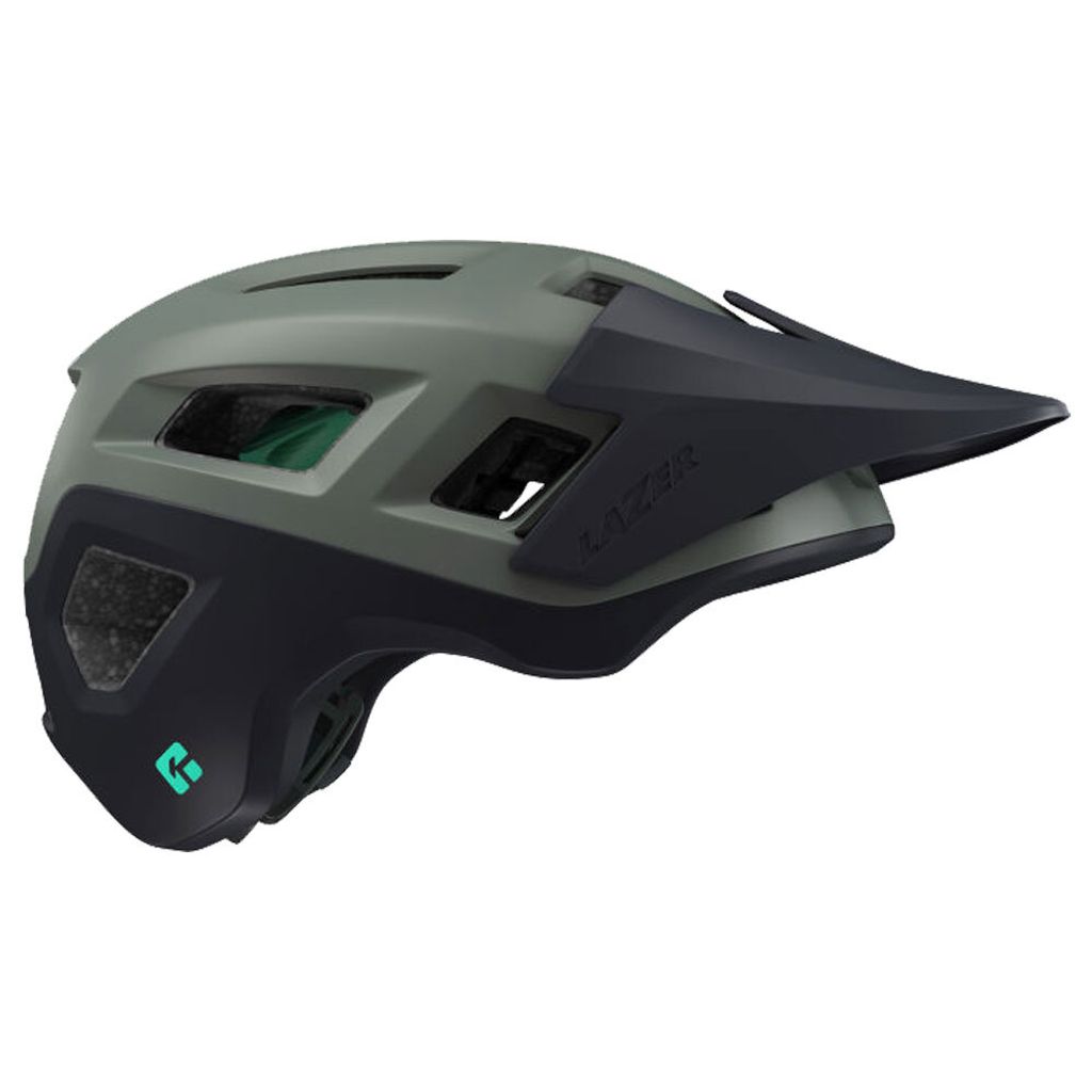 LAZER MTB-Helm Coyote KinetiCore, Dark Green