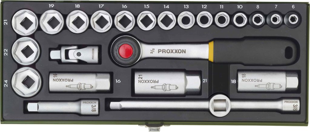 Set di bussole e prese Proxxon 23110 Immagine del prodotto 