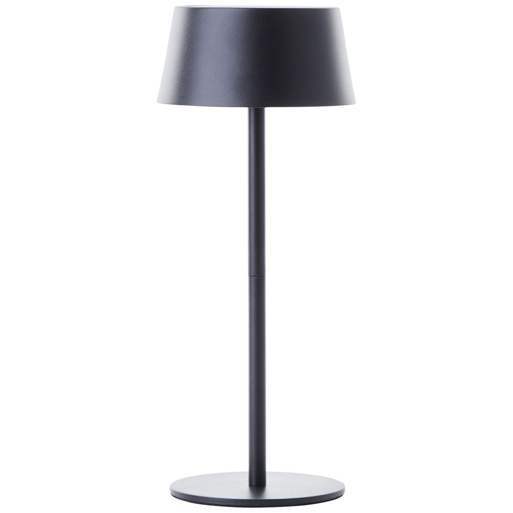 BRILLIANT čierna solárna vonkajšia stolová lampa PICCO | Obrázok produktu 2