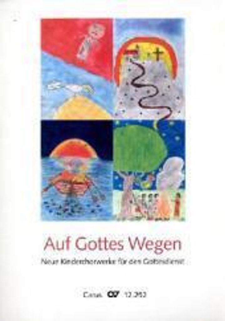 Auf Gottes Wegen, Chorpartitur