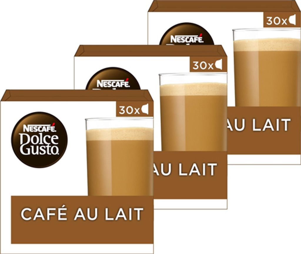 Dolce Gusto - Café Au Lait  XL - 3x 30 Kapseln Produktbild 