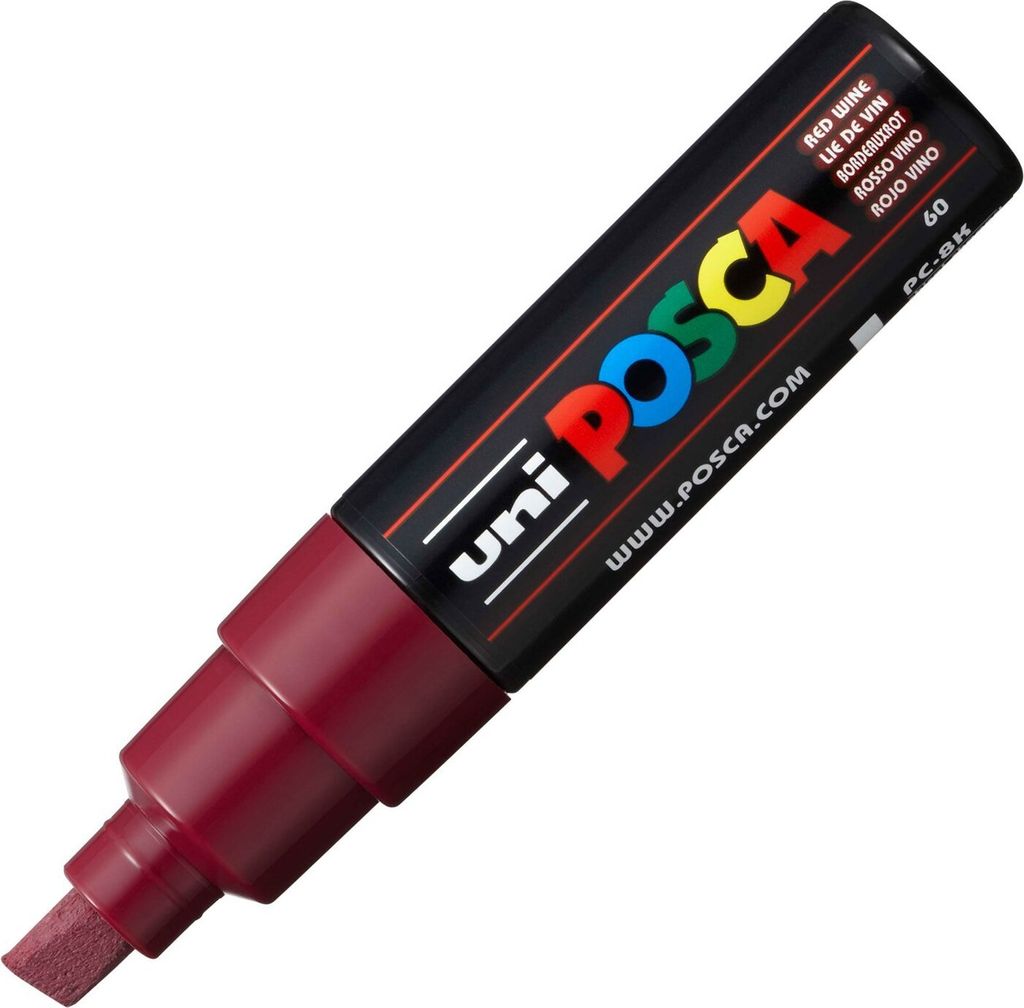 uni-ball Pigmentmarker POSCA (PC-8K) weinrot