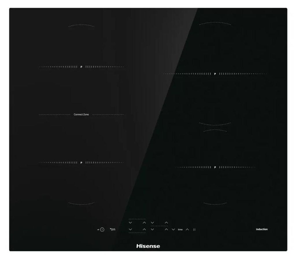 Table de cuisson à induction 60cm 4 feux 7200w noir - Image du produit 