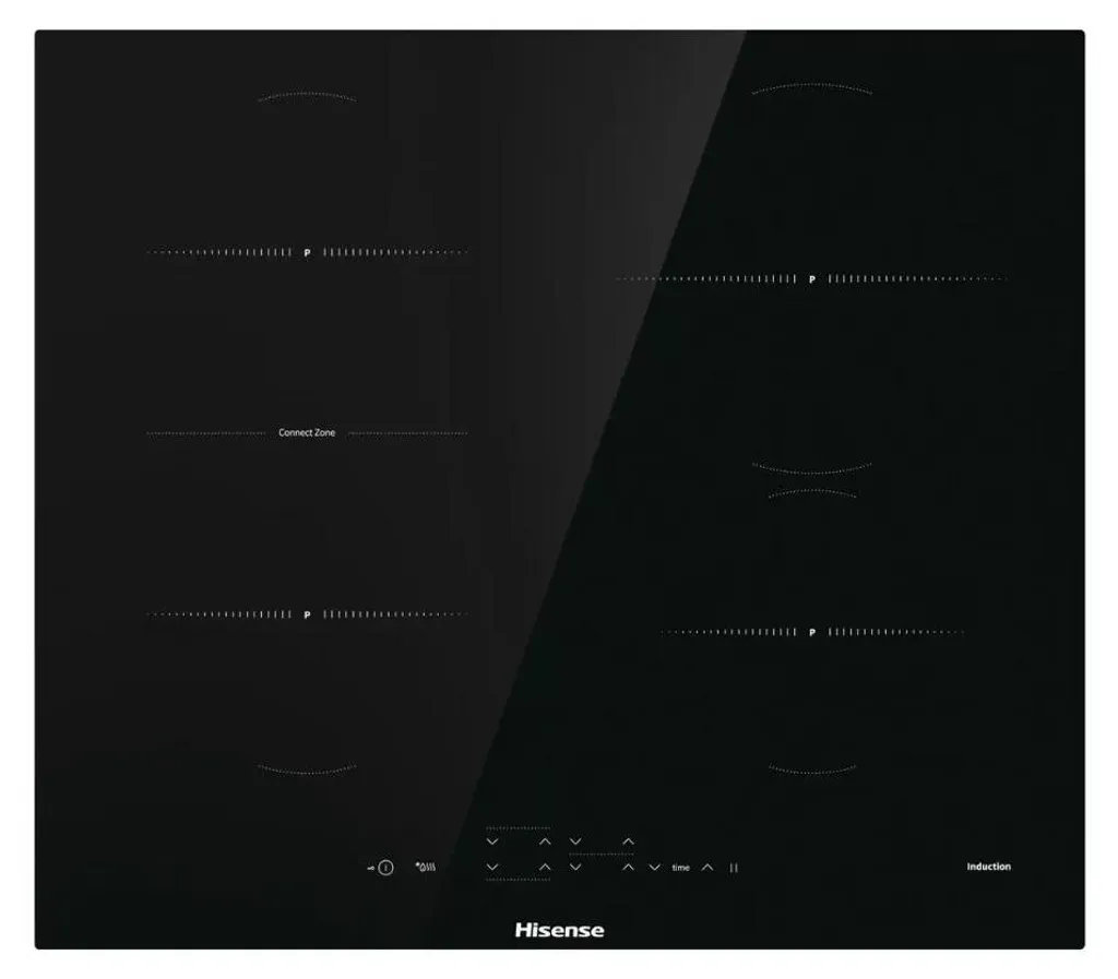 Hisense I6433CB7 Table de cuisson à induction 60 cm 4 feux 7200W Noir