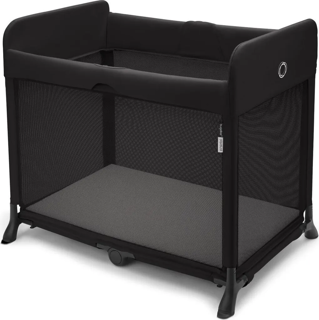Lit de voyage Bugaboo Stardust noir | Lit parapluie évolutif bébé