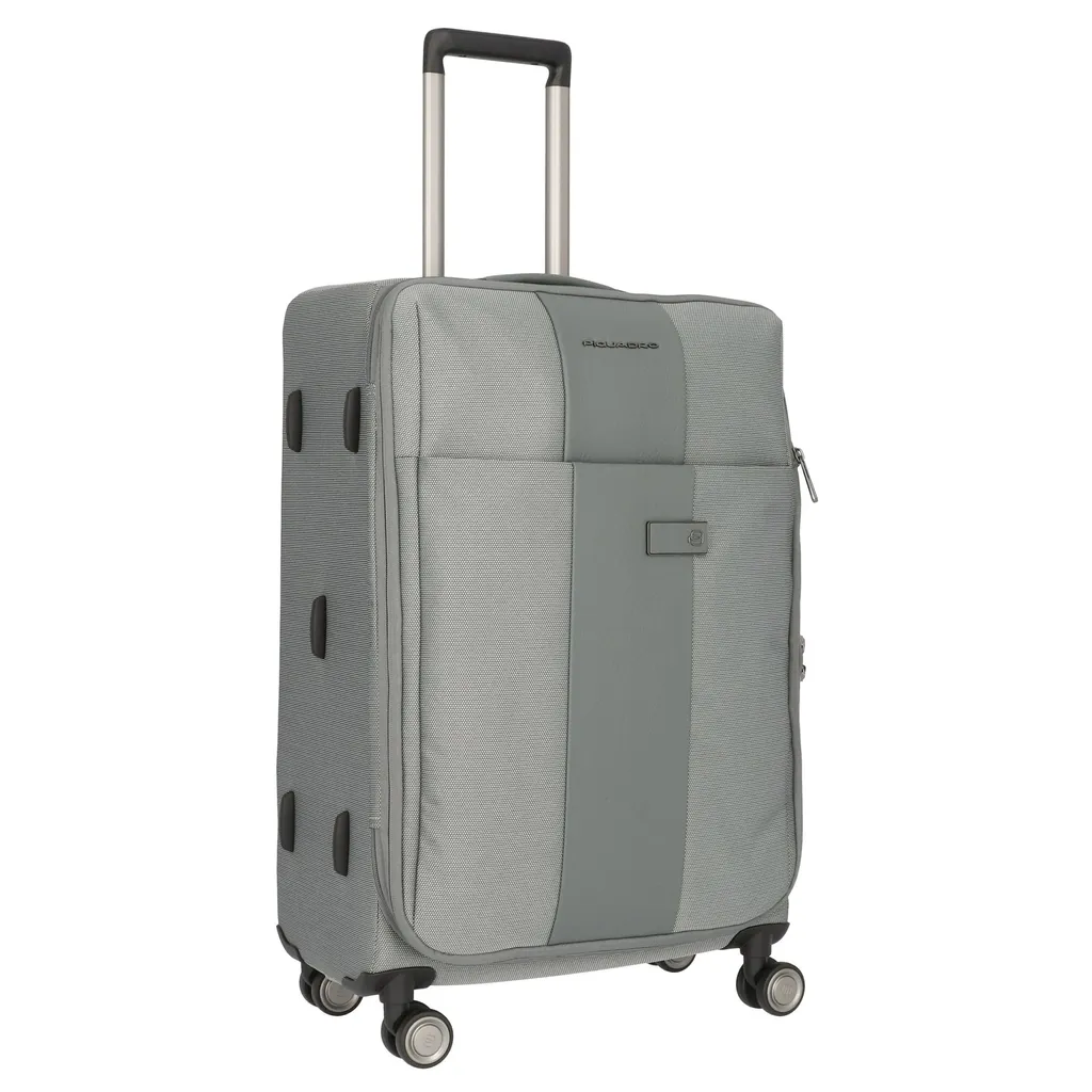 Piquadro Brief Eco Valise Trolley 4 Roues 67 cm - Bagage de Luxe Recyclé