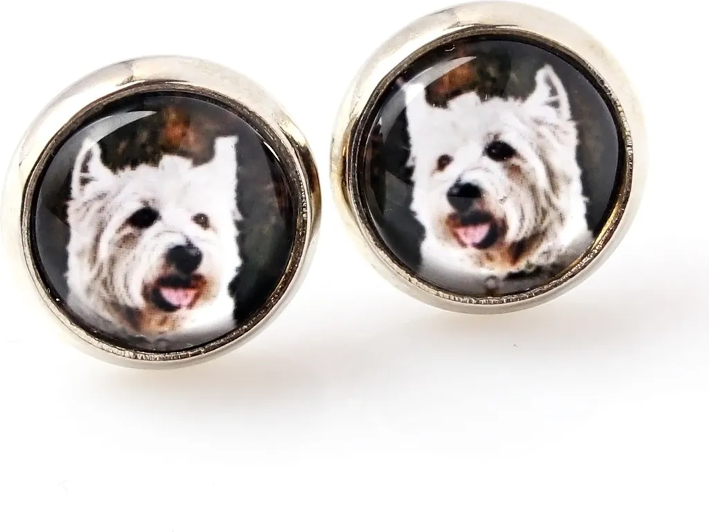 Orecchini Eleganti West Highland White Terrier - Art-Dog Excellence