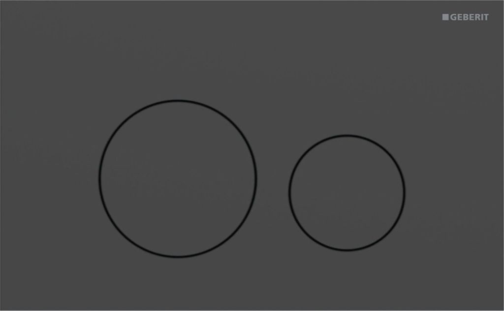 GEBERIT 115628141 Sigma 40 BetPl., für 2-Mengen-Spülung