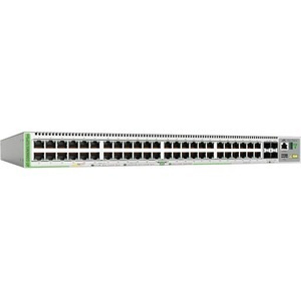 Allied Telesis CentreCOM AT-GS980MX/52PSM - Switch - L3 - managed - 40 x 10/100/1000 (PoE+) + 8 x 100/1000/2.5G/5G (PoE+) + 4 x 1 Gigabit / 10 Giga...