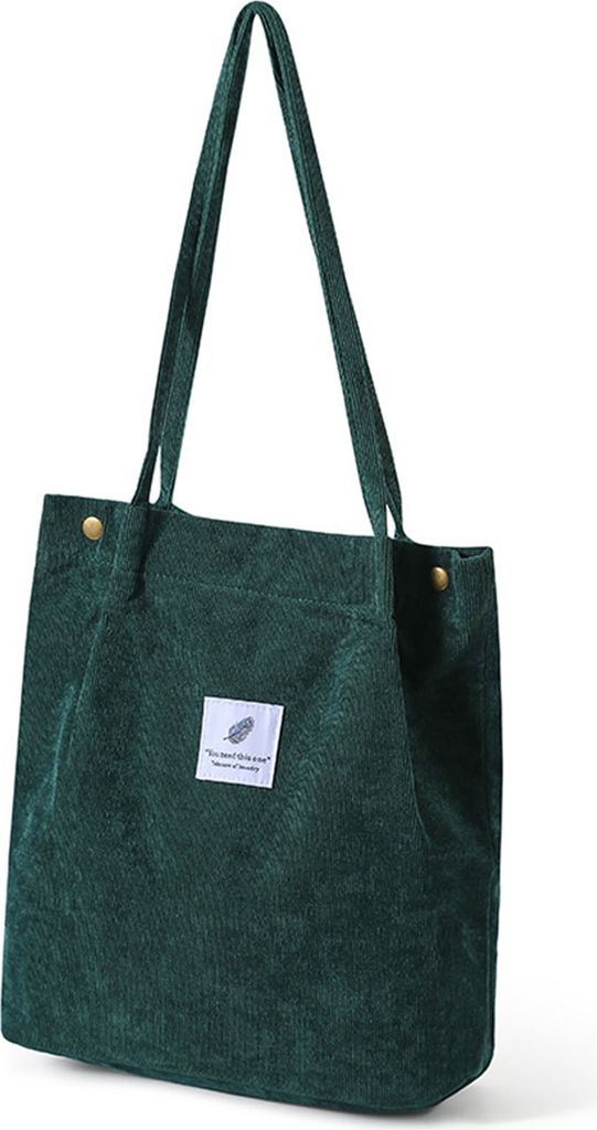 STILVORA Schultertasche Cord, Rucksack Damen, strapazierfähige Umhängetasche & Schultertasche, Reise- und Freizeitbeutel, groß, vielseitig einse...