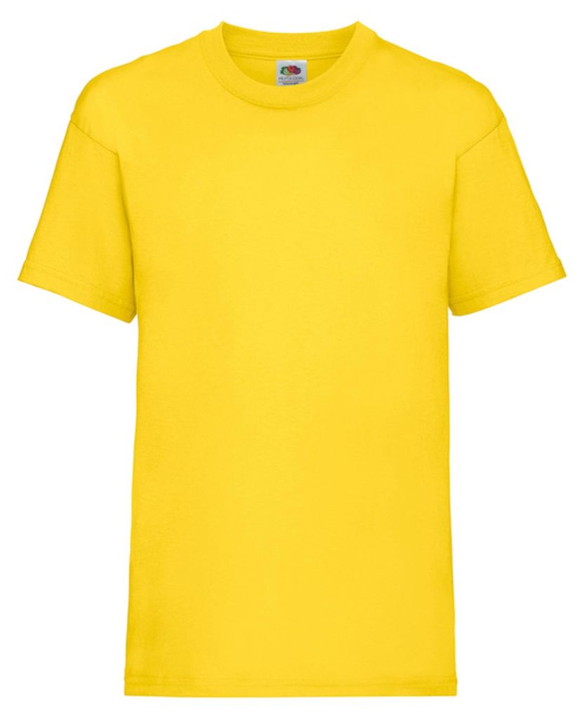Fruit of the Loom - "Valueweight" T-Shirt für Kinder LT2824 (152-158) (Gelb)