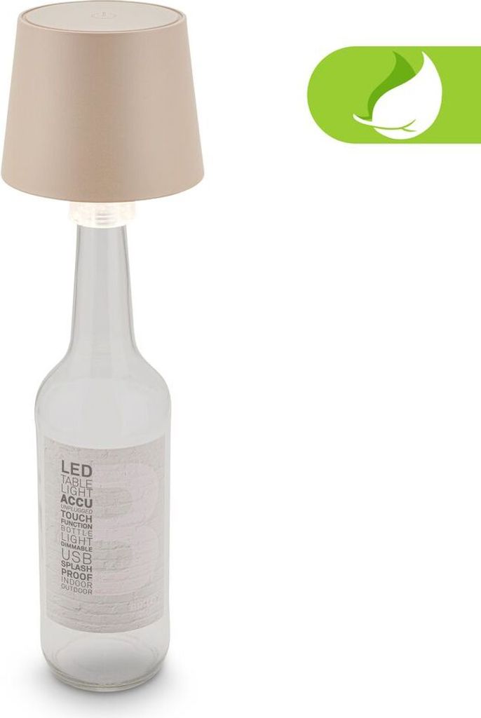 LED Flaschenlampe Flaschenlicht Tischlampe Dimmbar Touch Fernbedienung Kabellos