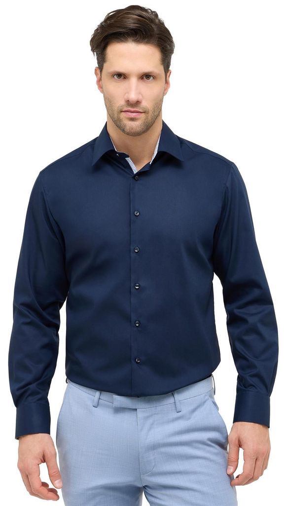 Eterna Hemd Modern Fit dunkelblau