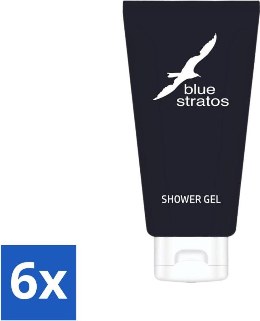 Blue Stratos - Duschgel - Erfrischender Duft - 200 ml - Produktbild 