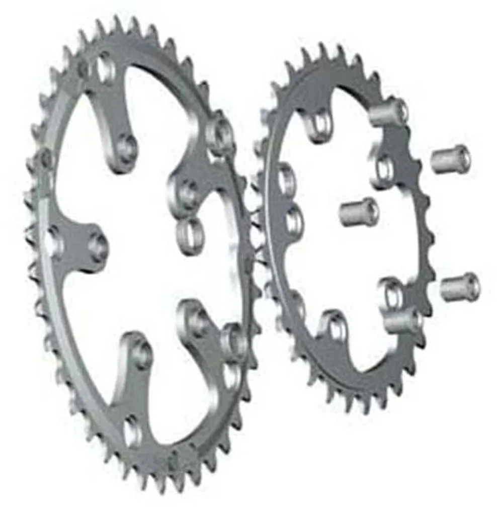 Plateau 24 Dents Stronglight 74 Bcd Acier Argent pour Réparer Votre Vélo
