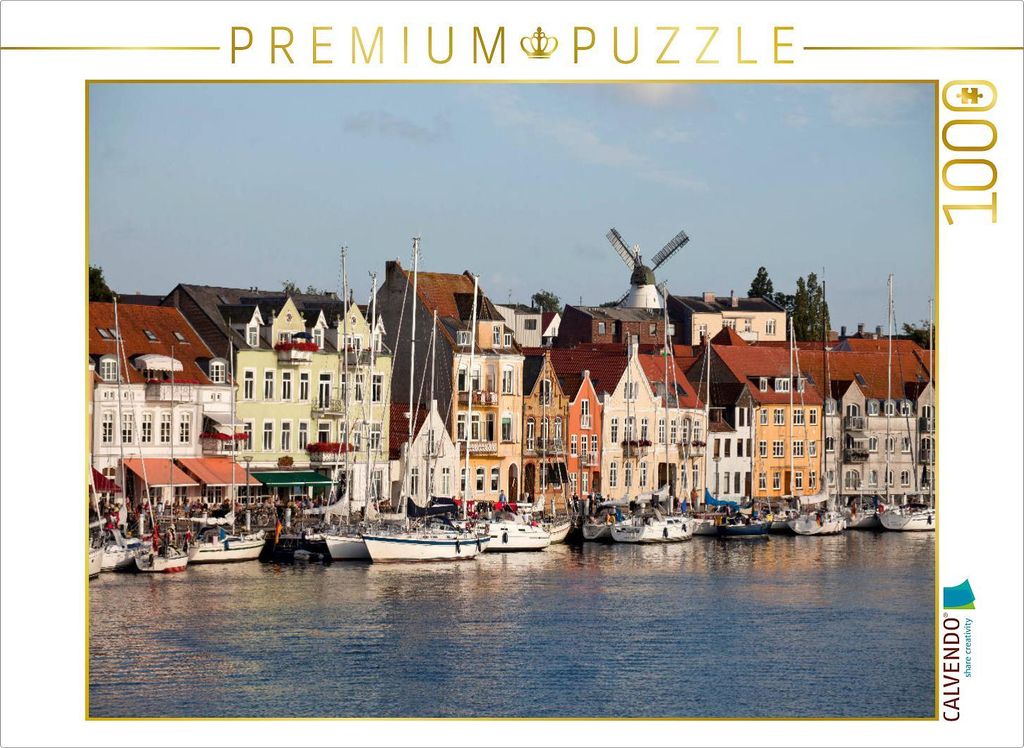 CALVENDO Puzzle Sonderburg | 1000 Teile Lege-Größe 64x48cm Foto-Puzzle für glückliche Stunden