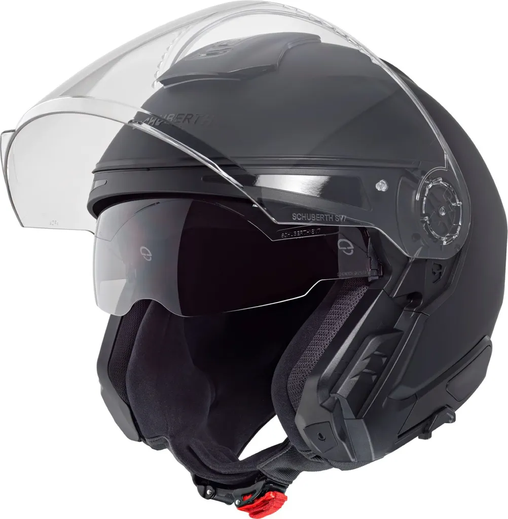 Schuberth J2 Black Matt Casque Jet Moto Haute Performance Taille L - 4