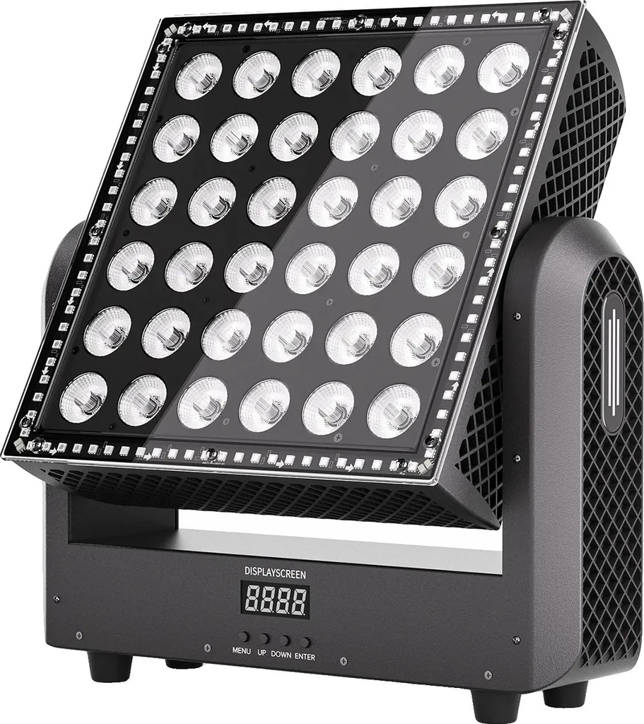 Éclairage de soirée Lyre LED RGBW Projecteur DMX pour DJ et Clubs Noir