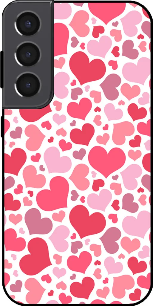 Smartphonica Cover Samsung S22 Design Cuori - Protezione TPU