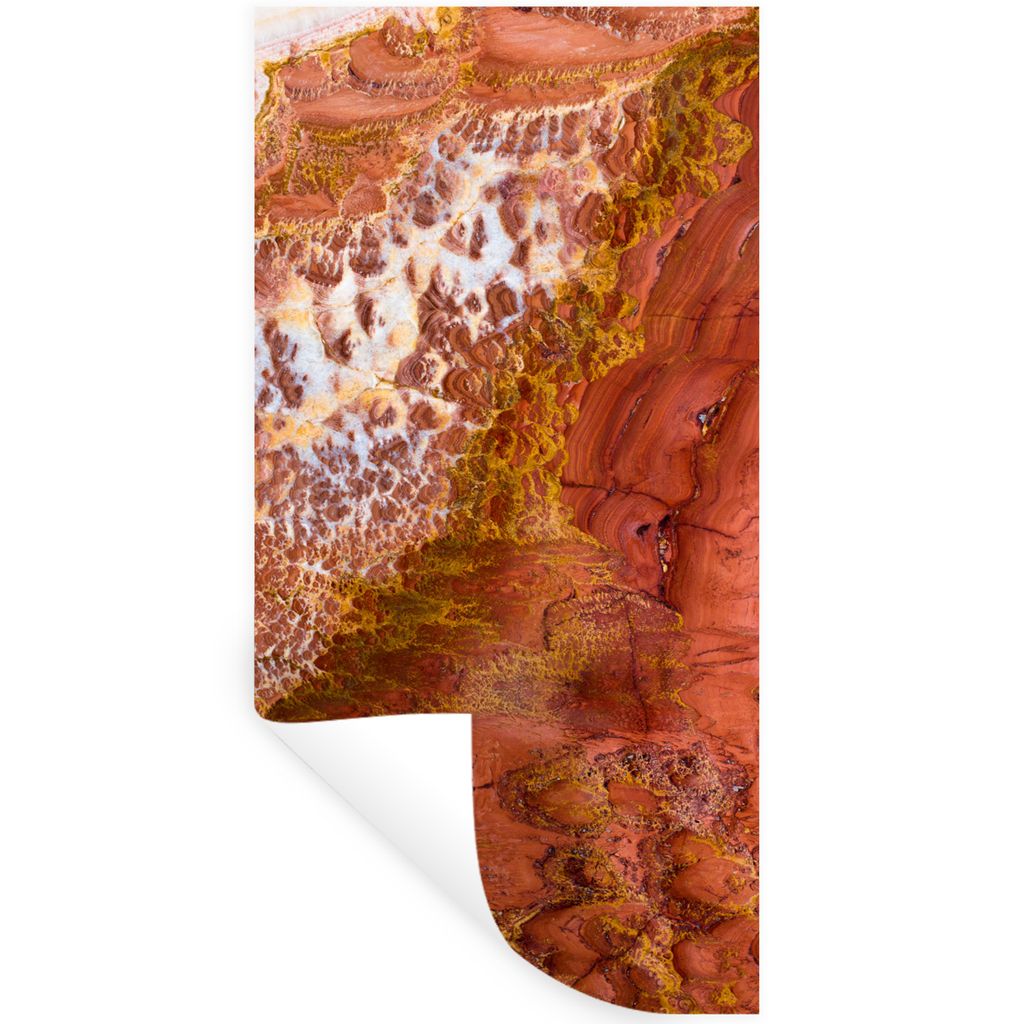 MuchoWow Wandtattoo Wandsticker Wandaufkleber Marmor - Naturstein - Textur 60x120 cm Selbstklebend und Repositionierbar - Selbstklebend - Fototap...