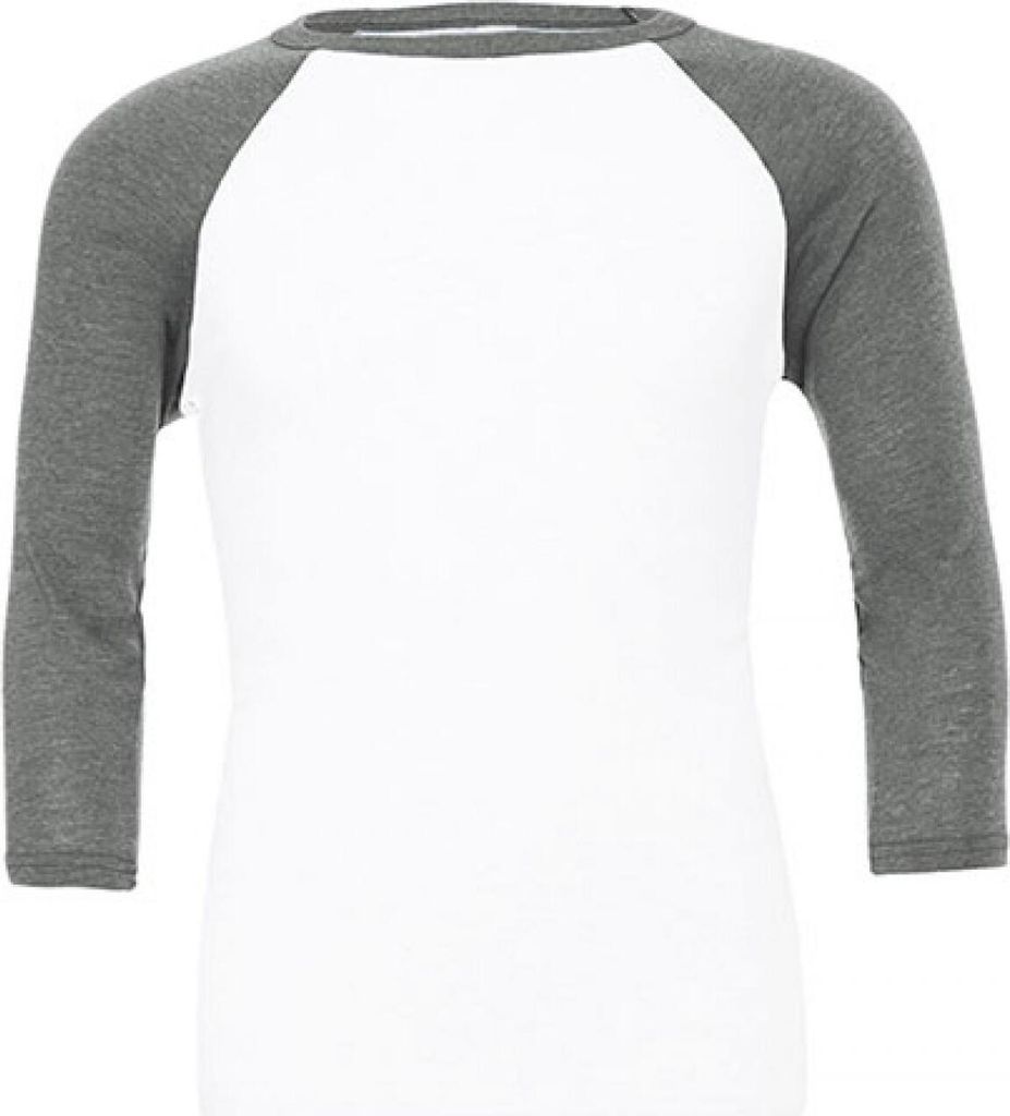 Canvas 3200 | Herren 3 / 4 Sleeve Baseball T-Shirt - Farbe: Produktbild 