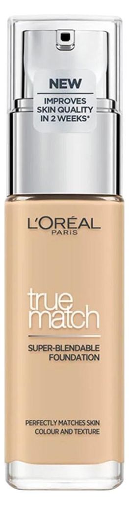 L'Oreal Paris, True Match Super-Blendable, Liquid Foundation, 1.5N, Linen, 30 ml