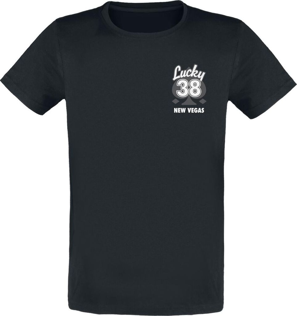 Fallout T-Shirt Uni Lucky New Vegas schwarz XXL
