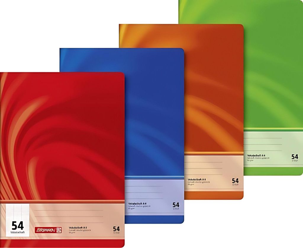 Brunnen 104344502 Vokabelheft (A4 Premium, 32 Blatt, Produktbild 
