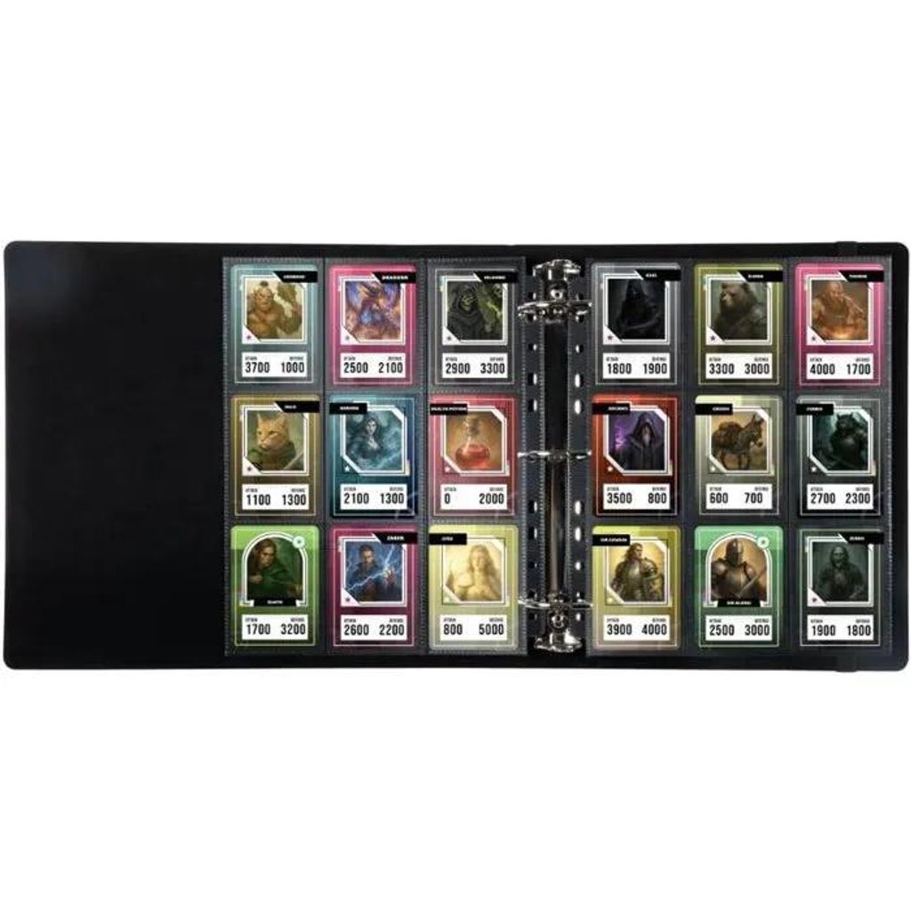Konix 78449000021, Kartenalbum, Schwarz